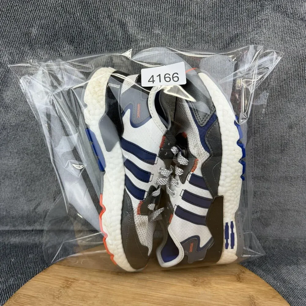 Adidas Nite Jogger Star Wars Shoes Mens Size 6.5 White Running Sneakers FV8040